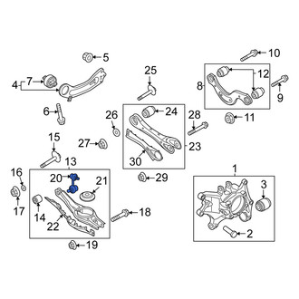 Kia OE - Front Suspension Stabilizer Bar Link