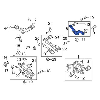 Kia OE - Rear Left Lower Rearward Suspension Control Arm