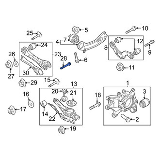 Kia OE - Upper Suspension Control Arm Bolt