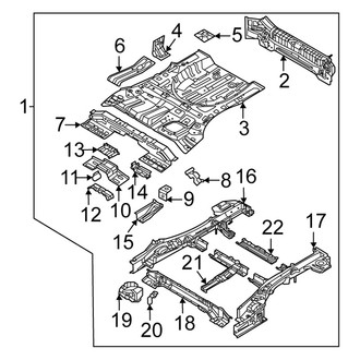 Kia OE - Front Floor Pan