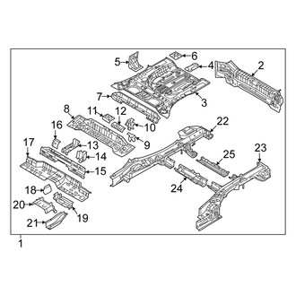 Kia OE - Front Floor Pan