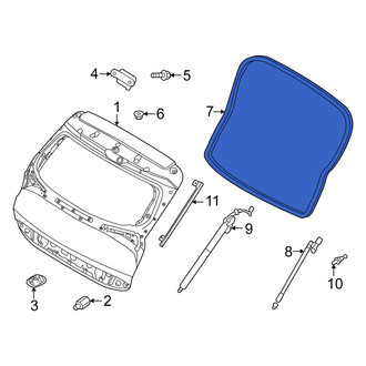Kia OE - Rear Hatch Seal