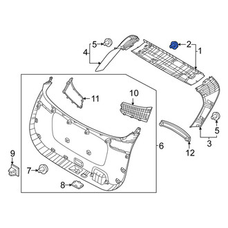 Kia OE - Door Interior Trim Panel Retainer