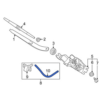 Kia OE - Rear Liftgate Washer Hose