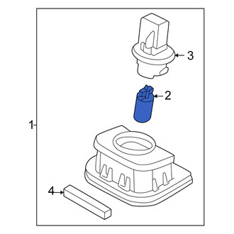 Kia OE - License Plate Light Bulb