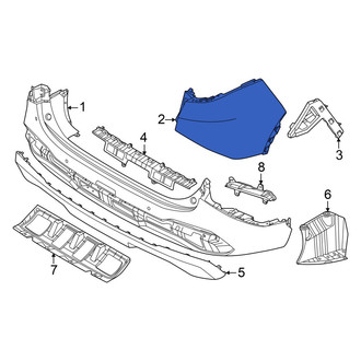 Kia OE - Front Upper Bumper Cover