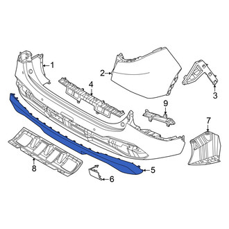 Kia OE - Rear Bumper Trim