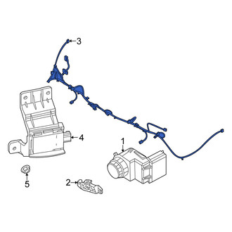 Kia OE - Rear Parking Aid System Wiring Harness
