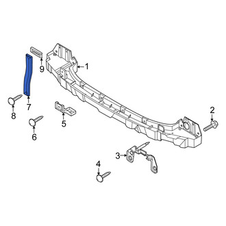 Kia OE - Rear Upper Bumper Impact Bar Brace