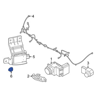 Kia OE - Blind Spot Detection System Warning Sensor Nut