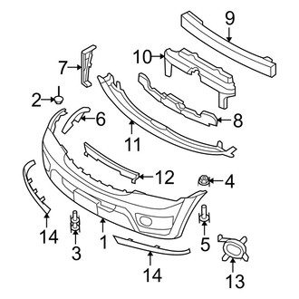 Kia OE - Front Bumper - Bumper & Components