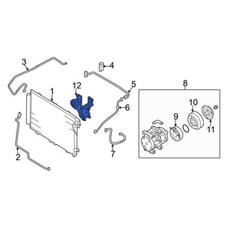 Kia OE - A/C Compressor Bracket
