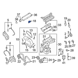 Kia OE - Lower Engine Timing Cover