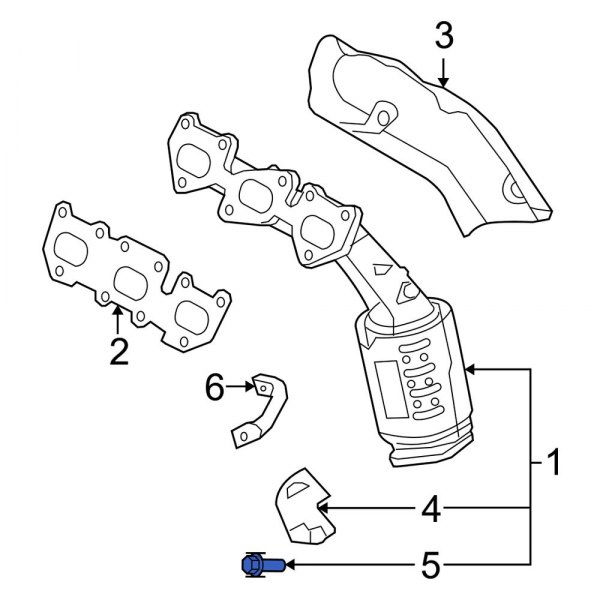 Exhaust Manifold Bolt