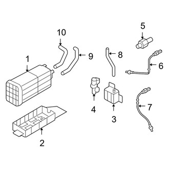 Kia OE - Emission System - Emission Components (Base / EX / LX)