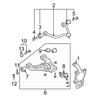 Kia OE - Front Suspension - Suspension Components (4WD)