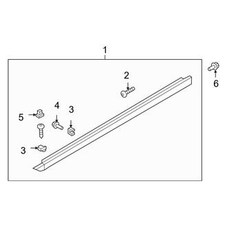 Kia OE - Pillars, Rocker & Floor - Exterior Trim
