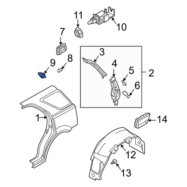 Fuel Door Bumper