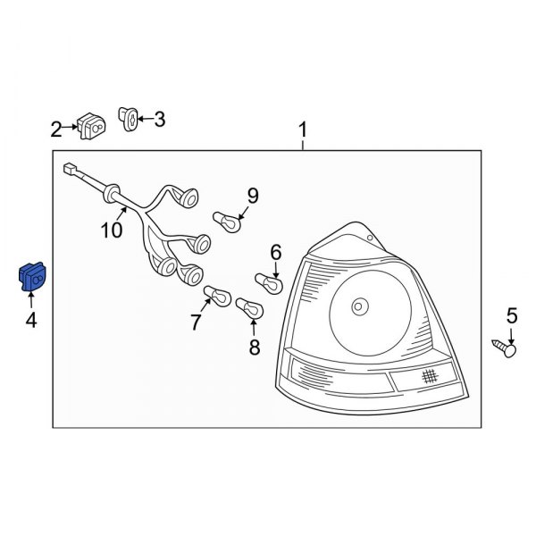 Tail Light Grommet