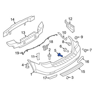 Kia OE - Back Up Light Assembly Screw