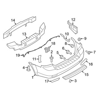 Kia OE - Rear Bumper - Bumper & Components