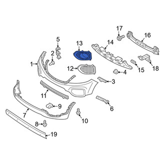 Kia OE - Front Right Fog Light Trim