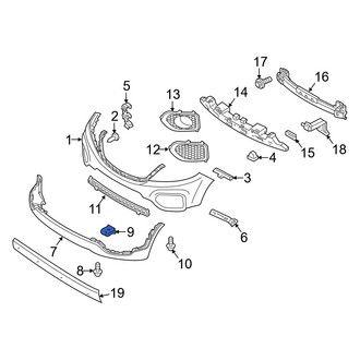 Kia OE - Bumper Cover Nut