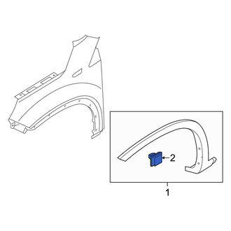 Kia OE - Wheel Arch Molding Clip