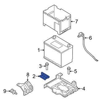 Kia OE - Battery Hold Down