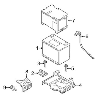 Kia OE - Electrical - Battery (Base / EX / LX / SX)