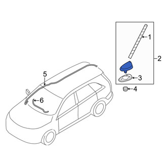 Kia OE - Radio Antenna Mast