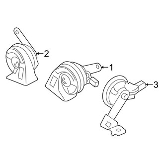 Kia OE - Electrical - Horn (EX / Limited / LX / SX)