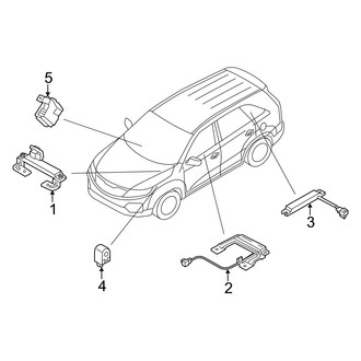 Kia OE - Electrical Components (Smart Key Components)