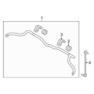 Kia OE - Front Suspension - Stabilizer Bar & Components