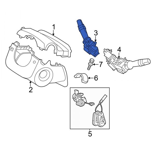 Windshield Wiper Switch