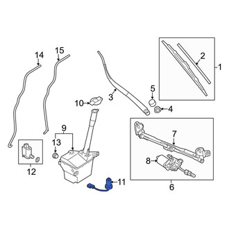 Kia OE - Washer Fluid Level Sensor