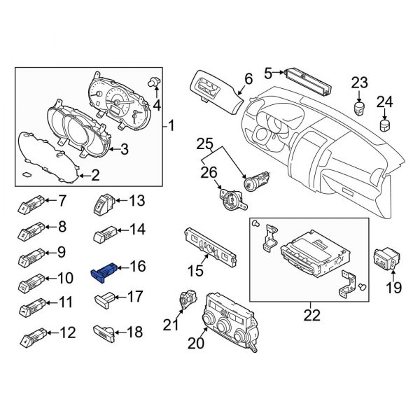 Seat Heater Switch