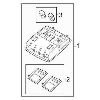 Kia OE - Overhead Console