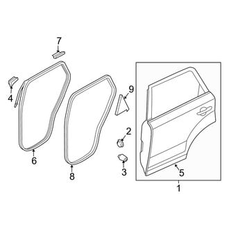 Kia OE - Rear Door - Door & Components
