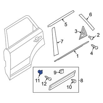 Kia OE - Rocker Panel Molding Clip