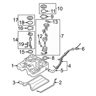 Kia OE - Fuel System Components