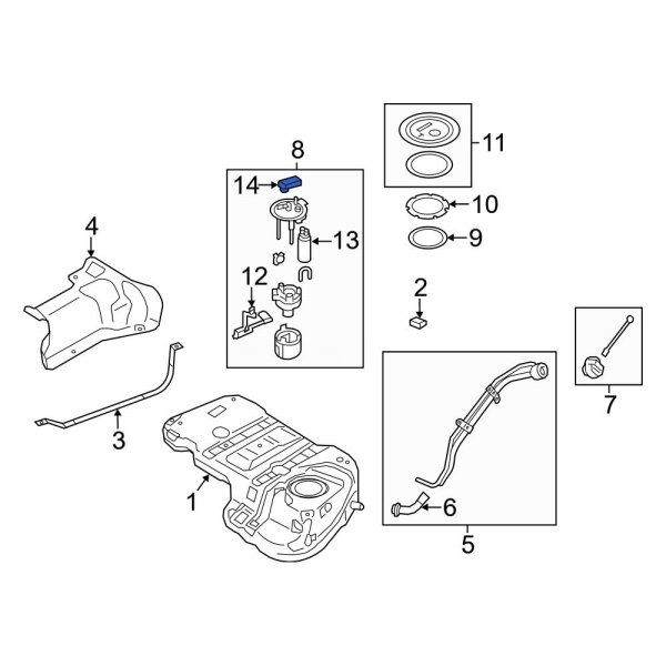 Fuel Tank Pressure Sensor