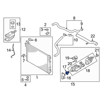 Kia OE - Engine Coolant Thermostat