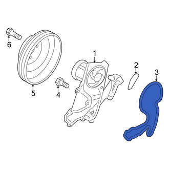 Kia OE - Left Engine Water Pump Gasket
