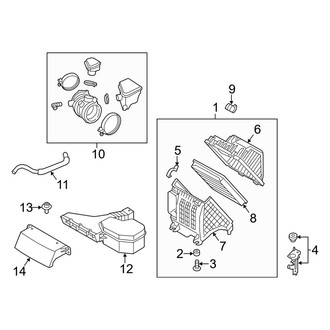 Kia OE - Engine / Transaxle - Air Intake (3.3L)