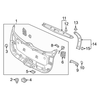 Kia OE - Lift Gate - Interior Trim