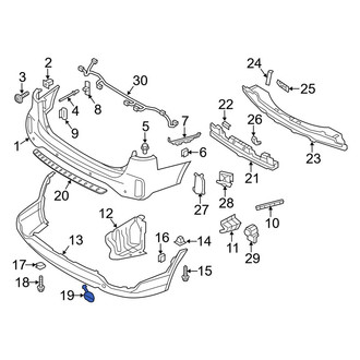 Kia OE - Rear Tow Eye Cap