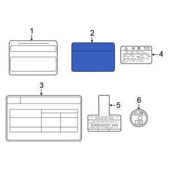 Kia OE - A/C System Information Label