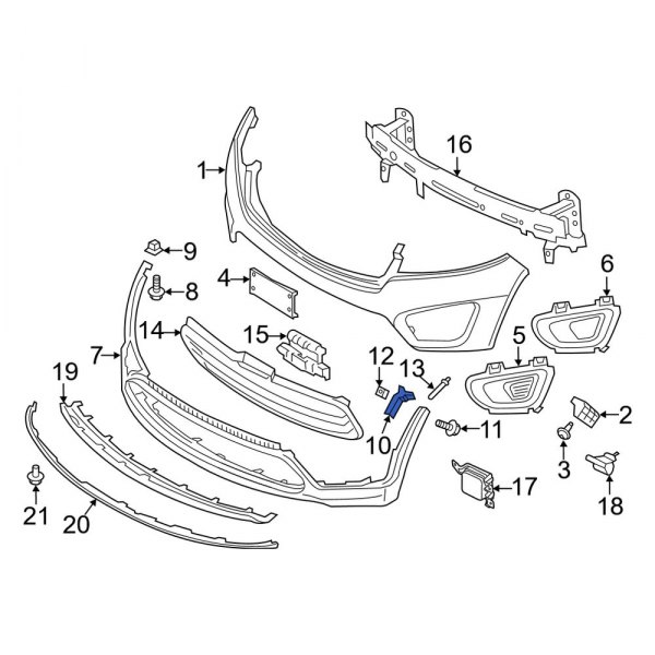 Bumper Cover Bracket