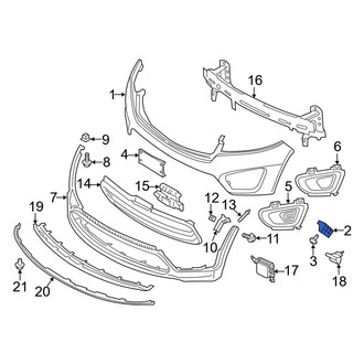 Kia OE - Right Bumper Cover Bracket